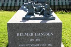 Troms og Finnmark - Tromsø - Skulptur - Helmer Hansen (Elena Engelsen og Per Ung, 2011)