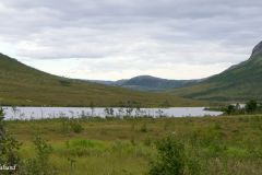 Troms og Finnmark - Tromsø - Kvaløya - Kattfjorddalen - Kattfjordvatnet