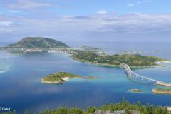 Troms og Finnmark - Tromsø - Brensholmen - Ørnfløy - Utsikt mot Sommarøy