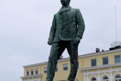 Trøndelag - Trondheim - Trondheim stasjon - Skulptur - Carl Adolf Dahl (Stinius Fredriksen, 1930)