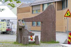 Trøndelag - Trondheim - Peter Egges plass - Skulptur - No 1 (Bård Breivik, 1995)
