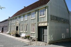 Trøndelag - Trondheim - Trøndelag Folkemuseum (Sverresborg) - Byen - Stenbrogården