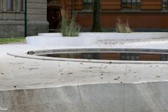 Trøndelag - Trondheim - Plassutsmykning - Terra Incognita - Den hvite plassen (22. juli-monument) (Anders Krüger og Marianne Levinsen, 2016)
