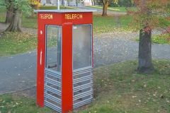 Trøndelag - Trondheim - Lademoen park - Telefonkiosk (vernet)