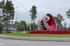 Innlandet - Tynset - Sentrum - Skulptur - Turbinen