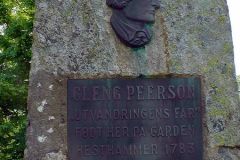 Rogaland - Tysvær - Hesthammer - Cleng Peerson monument