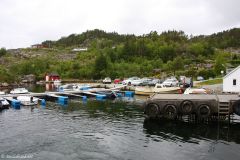Rogaland - Tysvær - Steinsvik på fastlandet, herfra går skyssbåten