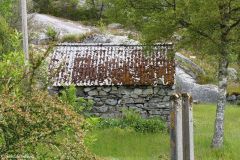 Rogaland - Tysvær - Borgøy - Uthus av stein i Østabøvik