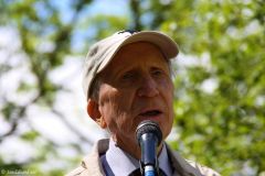 Rogaland - Tysvær - Borgøy - Hans Olav Tungesvik på Lars Hertervigs fødested