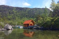 Rogaland - Tysvær - Borgøy - Innover Hattarvågen