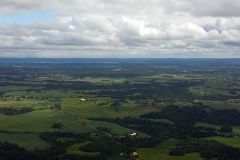 Akershus - Ullensaker - Luftfoto fra innflyging til Gardermoen