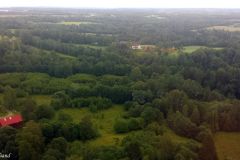 Akershus - Luftfoto fra innflyging til Gardermoen