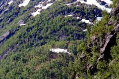 Hordaland - Odda - Rv 520 over Røldalsvatnet