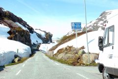 Hordaland - Odda - Fv520 fra Røldal til Sauda - Fylkesgrensen