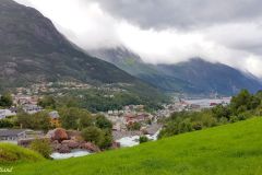 Hordaland - Odda - Utsikt fra Vetlaløo