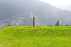 Hordaland - Odda - Tyssedal - Tveitahaugen - Vasskraftmonumentet Elektra (Finn-Eirik Modahl)