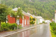 Hordaland - Odda - Arbeiderboligene til Norsk Vasskraft- og Industristadmuseum