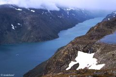 Innlandet - Vågå - Jotunheimen - Bakover mot Gjende og Bjørnholtjørna