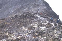 Innlandet - Vågå - Jotunheimen - Besseggen - Bratt opp eggen, hele