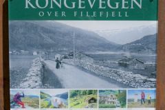 Innlandet - Vang - Informasjonsskilt ved Øye stavkirke