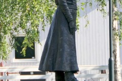 Nordland - Vefsn - Mosjøen - Skulptur - Elsa Laula Renberg (Ellen Jacobsen, 2019)