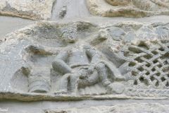 Trøndelag - Verdal - Stiklestad - Stiklestad steinkirke - Sheela na gig