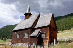 Innlandet - Vestre Slidre - Lomen stavkirke
