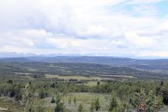 Innlandet - Vestre Slidre - Panoramavegen - Utsikt mot Jotunheimen