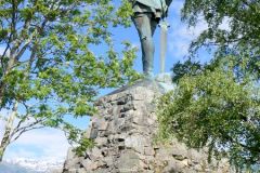 Vestland - Vik - Vangsnes - Skulptur - Fridtjovstatuen