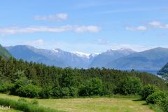 Vestland - Vik - Utsikt fra steinkirken