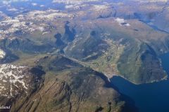 Vestland - Vik - Sognefjorden - Vikøyri - Luftfoto
