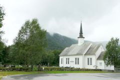 Møre og Romsdal - Volda - E39 - Hornindal kirke