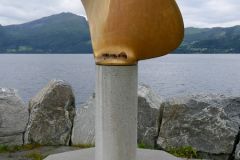 Møre og Romsdal - Volda - Sentrum - Skulptur - Ukjent