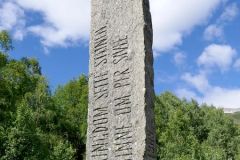Hordaland - Voss - Stalheim - Per Sivle bauta