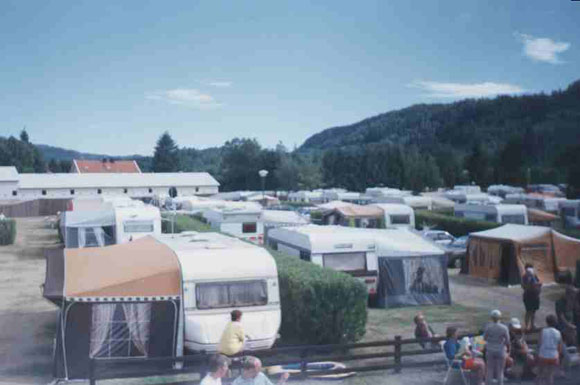 Campingplasser på 1970- og 1980-tallet
