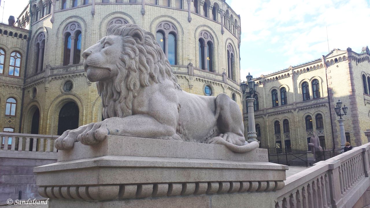 Oslo - Skulptur - Løve på Løvebakken