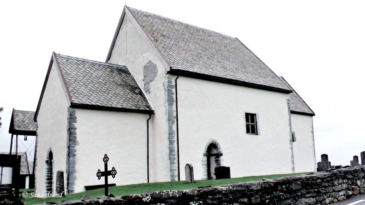 Rogaland - Rennesøy - Sørbø steinkirke