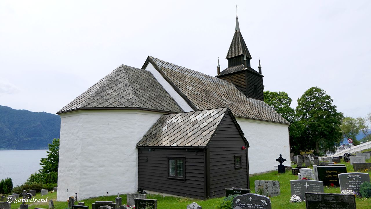 Vestland - Sogndal - Leikanger - Leikanger steinkirke