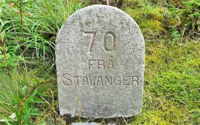 Milesteinene sør for Stavanger