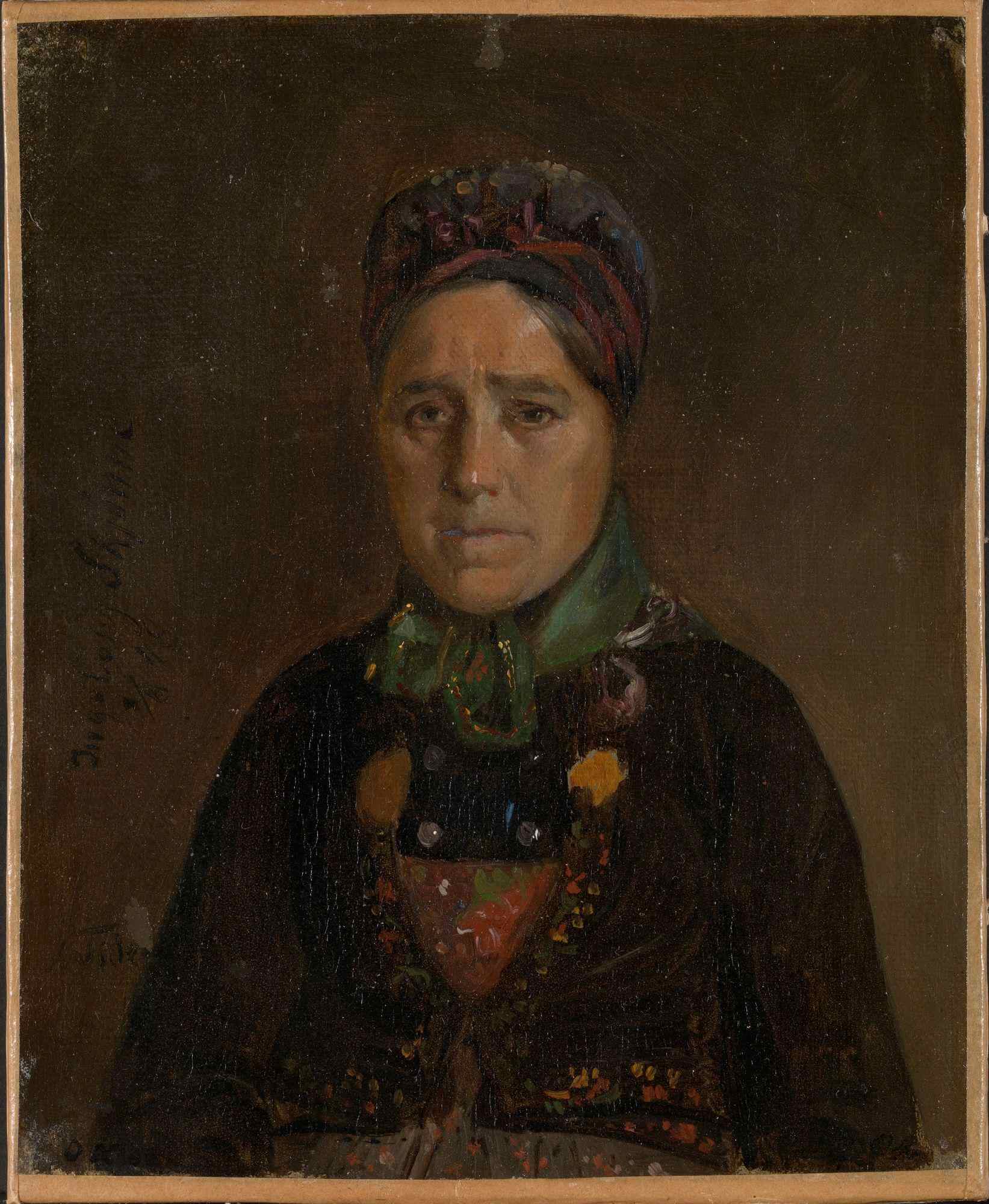 Ingeborg Skjønne fra Numedal (Adolph Tidemand, 1848) Nasjonalmuseet. Lisens: Fri bruk (Creative Commons - Attribution CC-BY)