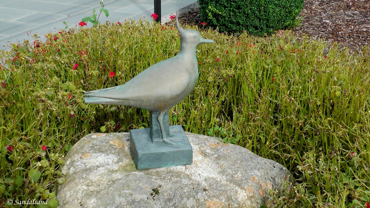 Rogaland - Time - Bryne - Vipa - Skulptur av Skule Waksvik ved rådhuset